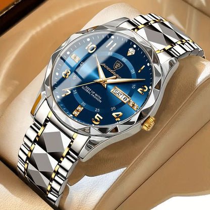 Titanforce Horloge – Herenhorloge – Waterdichte Titan Sporthorloge Met Chronograaf En Alarm