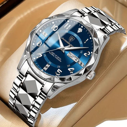 Titanforce Horloge – Herenhorloge – Waterdichte Titan Sporthorloge Met Chronograaf En Alarm