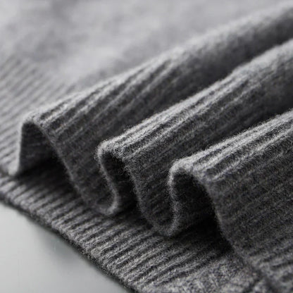 Men's cashmere zip jacket Warm and elegant - Perfect for autumn