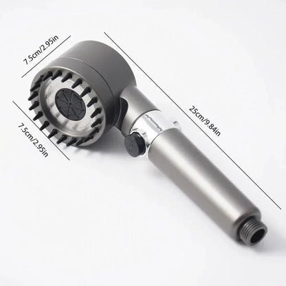 PowerShower – Højtryksbruser med Justerbar Vandstrøm til Spa-Lignende Oplevelse