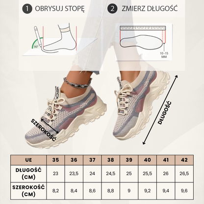 AIRSYNQ™ - FANTASTISKE DAMESNEAKERS TIL HELE DAGEN KOMFORT