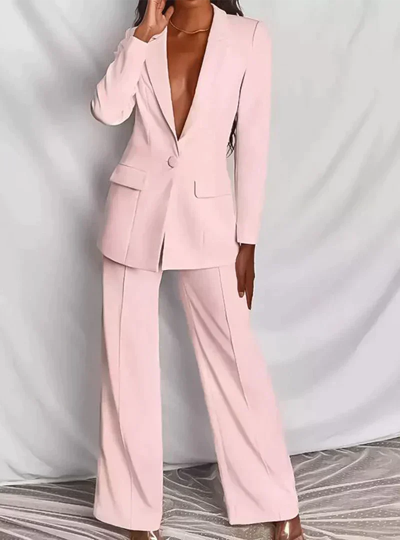 Jesika - Stylish set consisting of an elegant blazer and trousers