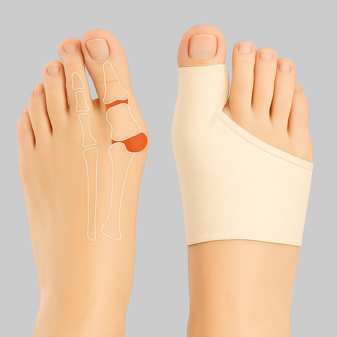 Lagoz Bunion Corrector met Gelpads - Tenen Spreider Hallux Valgus
