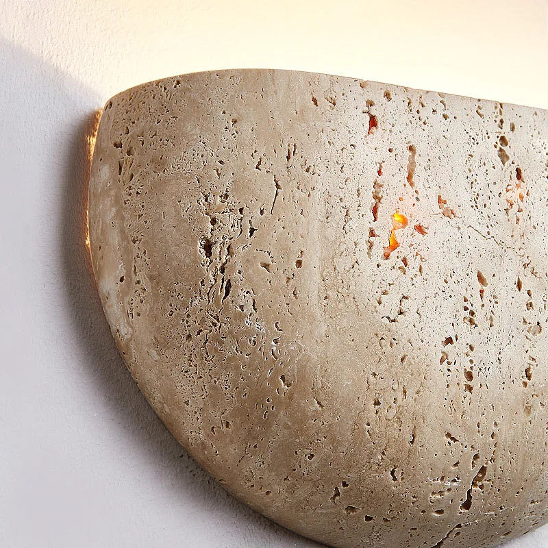 Terrath - Half-Dome Textured Wall Sconce