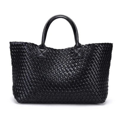 Tezza | Stylische Einkaufstasche mit Serpentinendruck