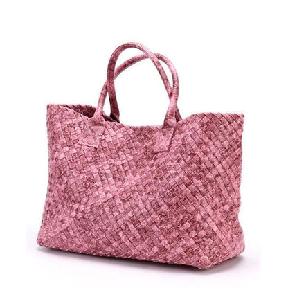 Tezza | Stylische Einkaufstasche mit Serpentinendruck