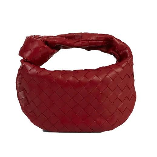 Anaïs - Die Mini Tote Tasche, das unverzichtbare Accessoire des Frühlings | Trendige geflochtene Tasche mit strukturiertem Knoten, leicht und das ultimative Accessoire
