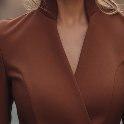 The Valeria | Abito midi con cintura