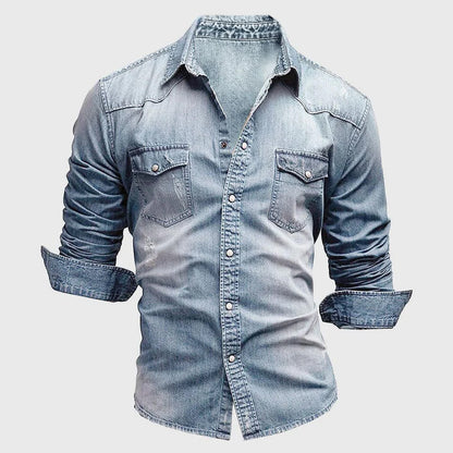 Lucas – Chemise en denim homme