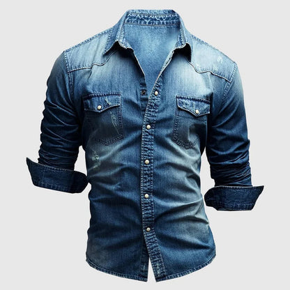 Lucas – Chemise en denim homme