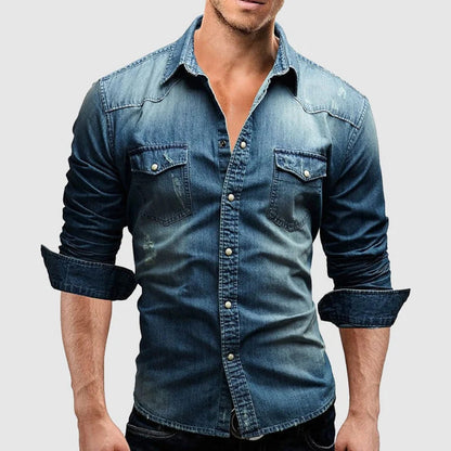 Lucas – Chemise en denim homme