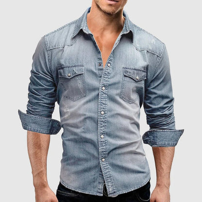 Lucas – Chemise en denim homme