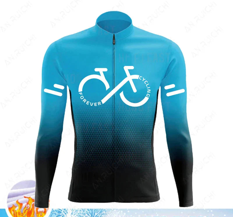 Thermo Radtrikot Set Winter | Warm, Winddicht, Atmungsaktiv