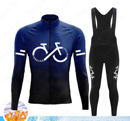 Thermo Radtrikot Set Winter | Warm, Winddicht, Atmungsaktiv