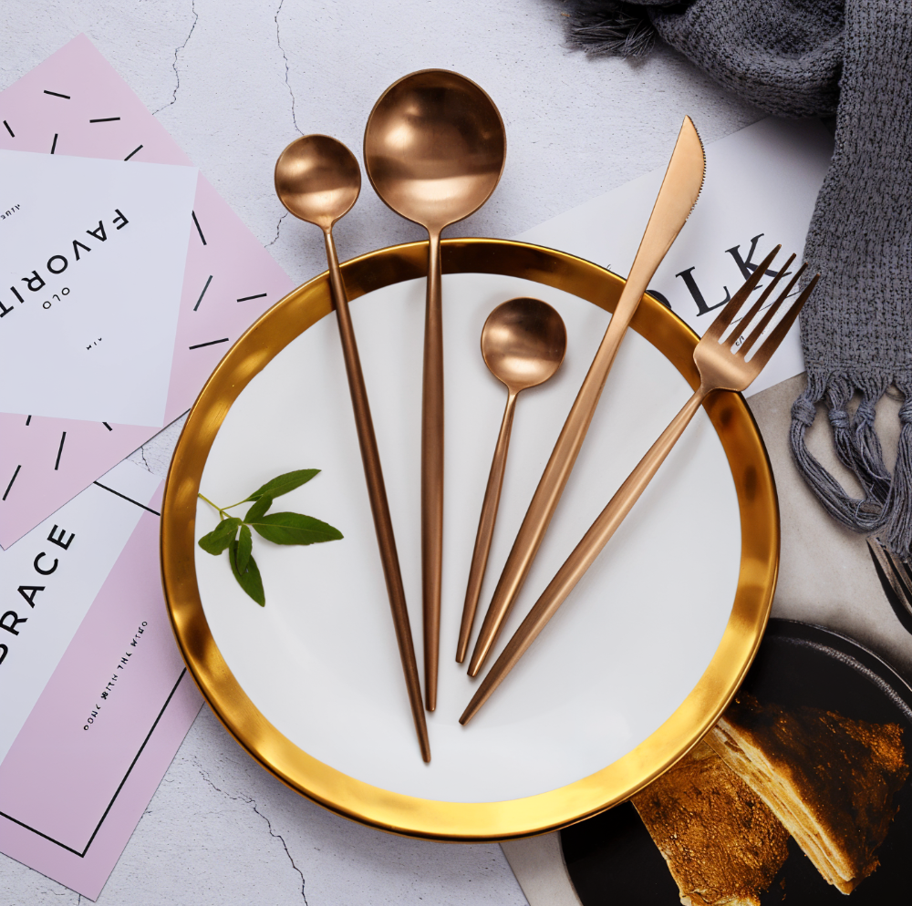Roviano – RVS Bestekset 4 Delig Boxset