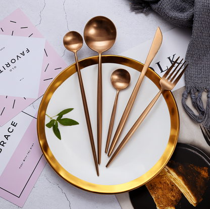 Roviano – RVS Bestekset 4 Delig Boxset