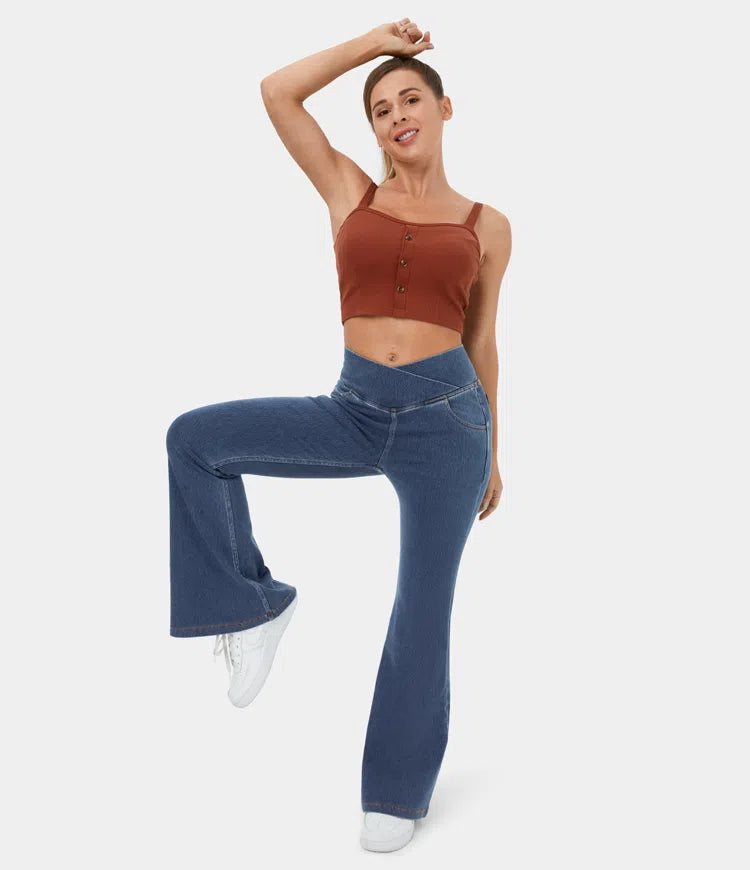 Tilde Caron™ Stretch denim leggings