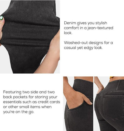 Tilde Caron™ Stretch denim leggings