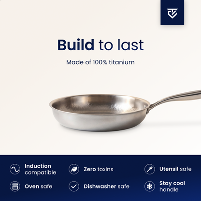 Titanium Fry Pan Pro® | The Pan That Won't Block Your Thyroid
