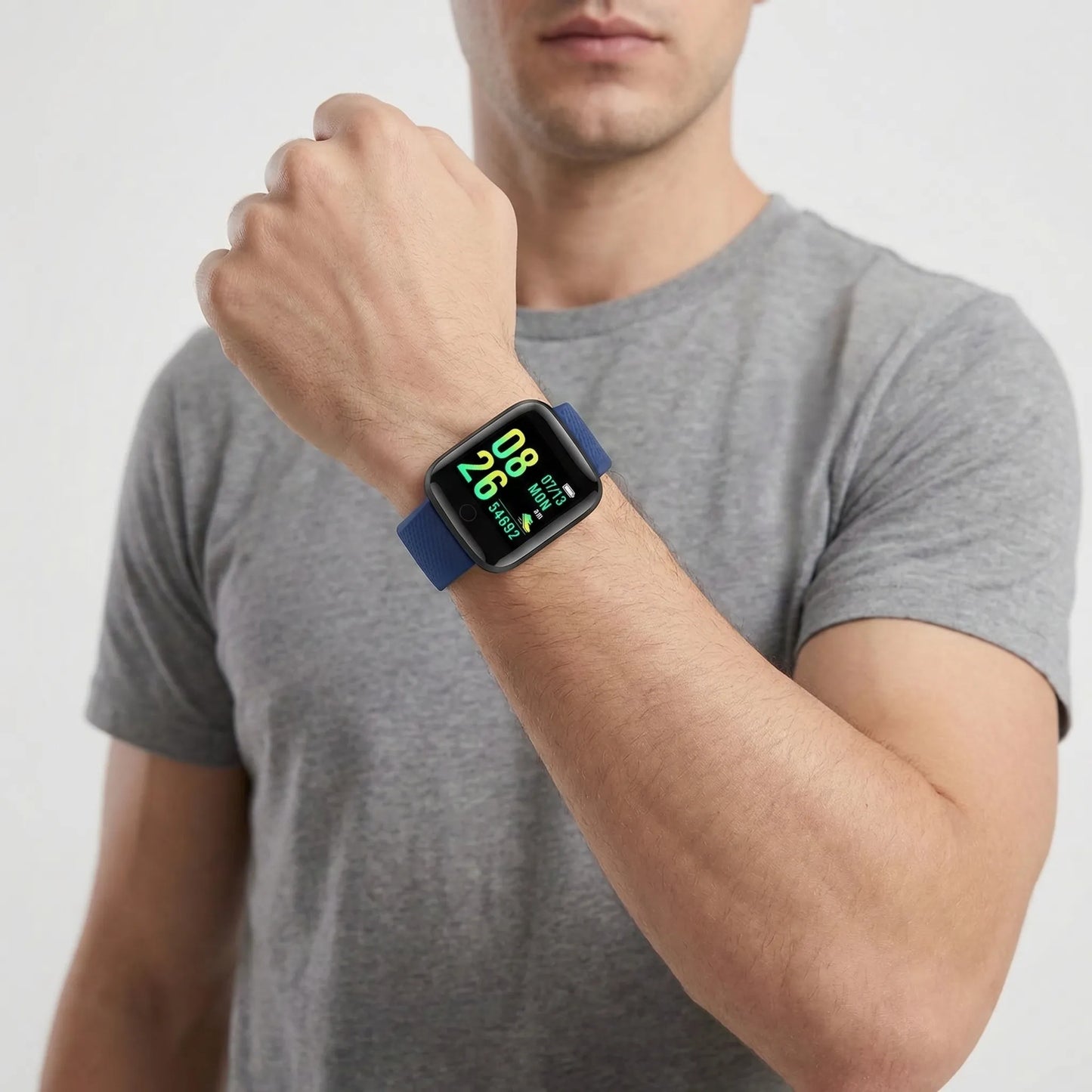 Trackify - Colour Screen Fitness Tracking Smartwatch  Track Daily Fitness