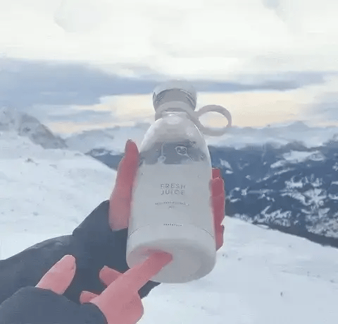 Tragbare Mixer-Flasche – Frische Smoothies unterwegs genießen Zorenza