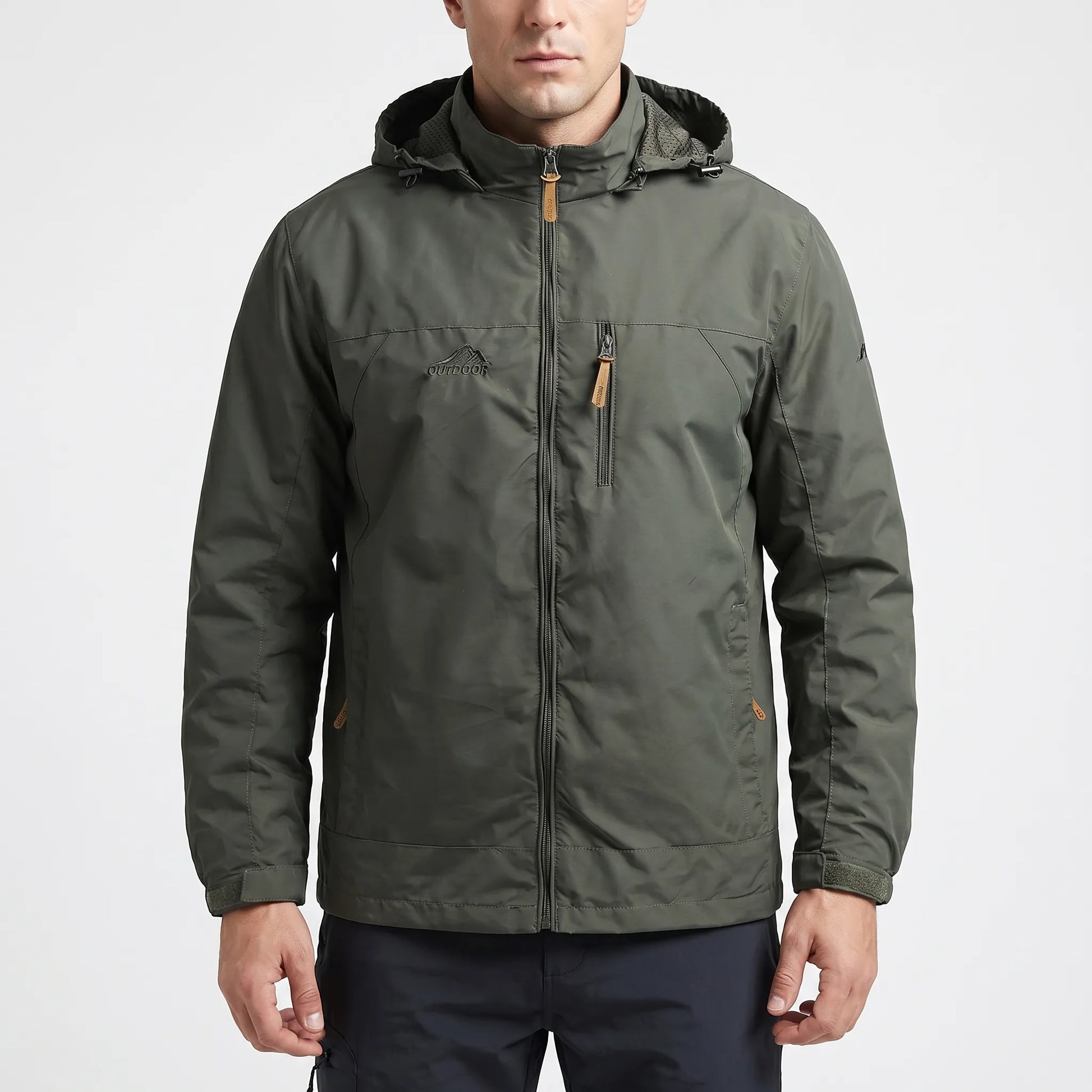 Trakvent - Hooded Water-Repellent Tactical Windbreaker  Outdoor Climbing Trips