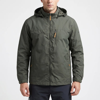 Trakvent - Hooded Water-Repellent Tactical Windbreaker  Outdoor Climbing Trips