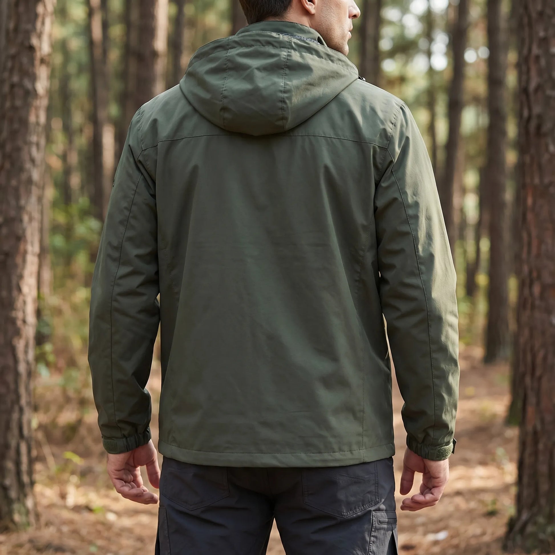 Trakvent - Hooded Water-Repellent Tactical Windbreaker  Outdoor Climbing Trips