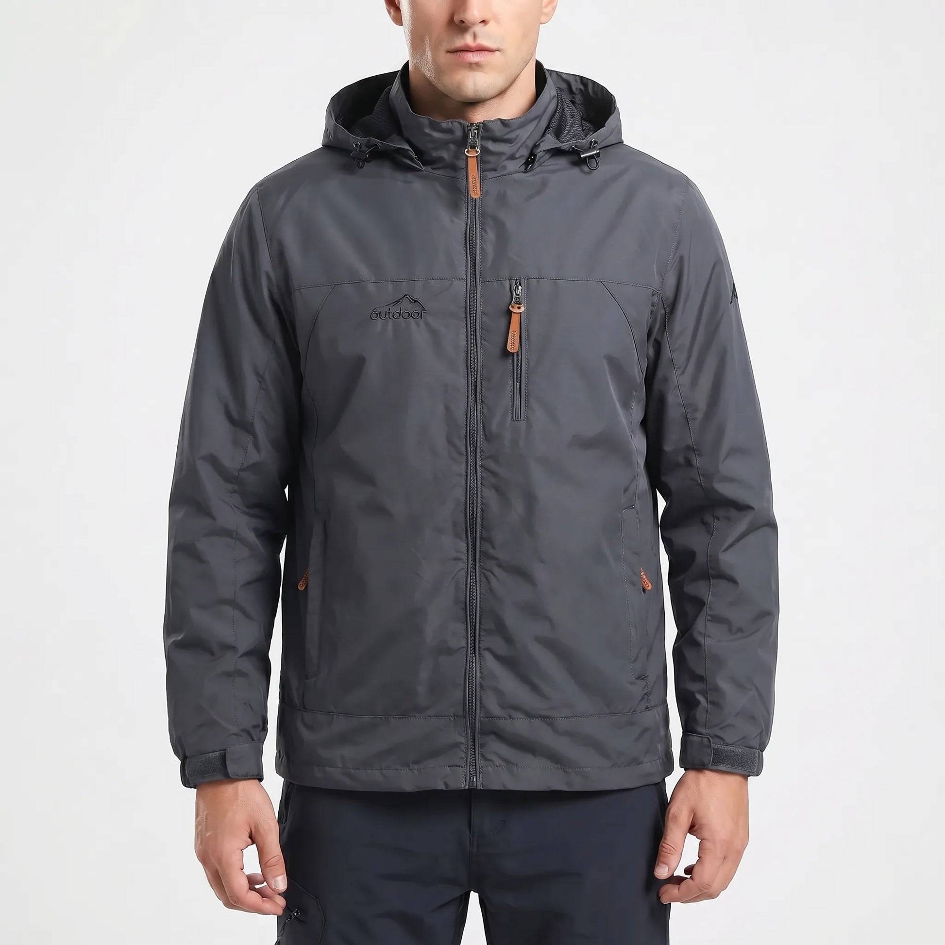 Trakvent - Hooded Water-Repellent Tactical Windbreaker  Outdoor Climbing Trips