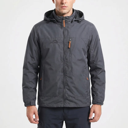 Trakvent - Hooded Water-Repellent Tactical Windbreaker  Outdoor Climbing Trips