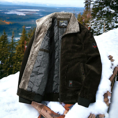 Luciano® | Steppjacke mit Pelzkragen | 50% RABATT!