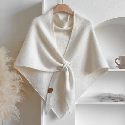 Echarpe triangulaire en laine pour femmes pour l'automne et l'hiver