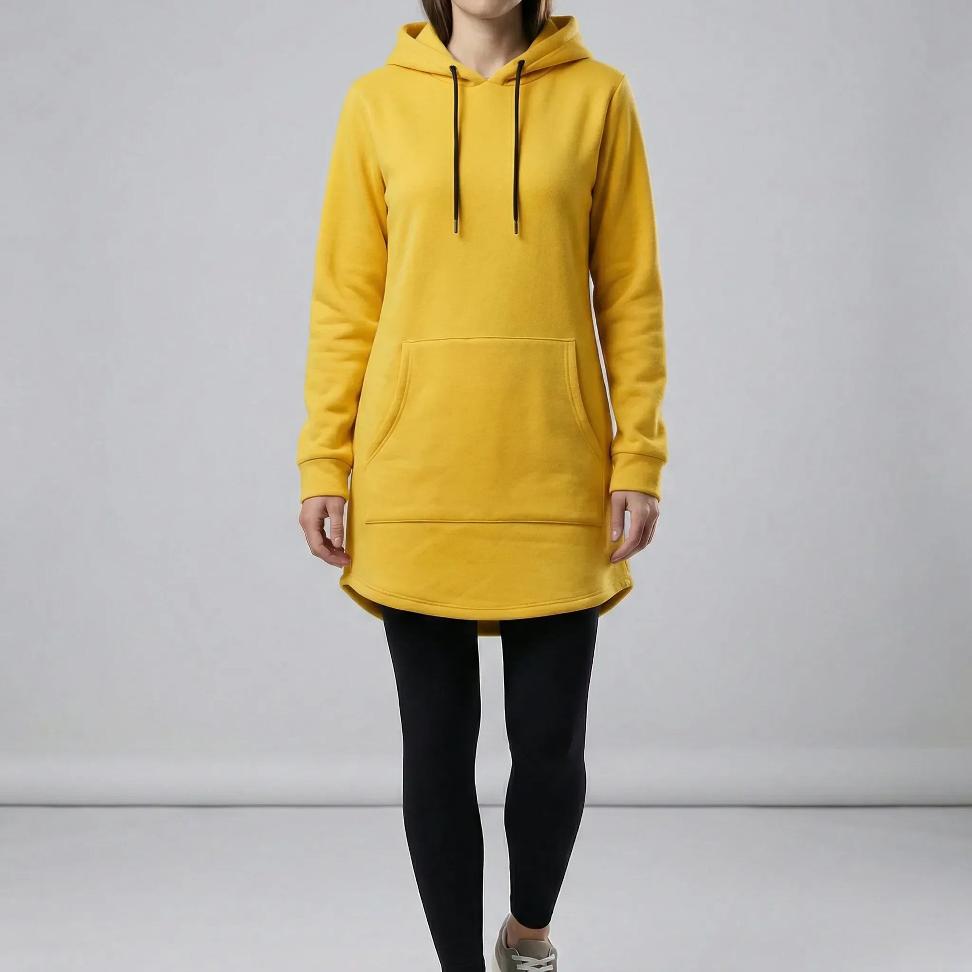 Tunika-Kleid Mit Känguru-Tasche - Pauline