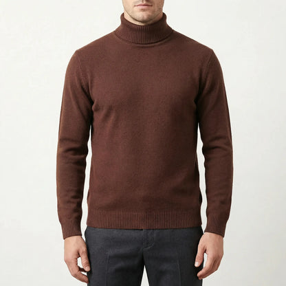 Turtvik - Slim Fit Knitted Turtleneck Pullover  Everyday Casual Wear