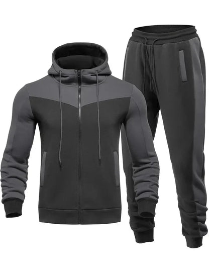 Two-Piece Men's Tracksuit With Hood - Kevin