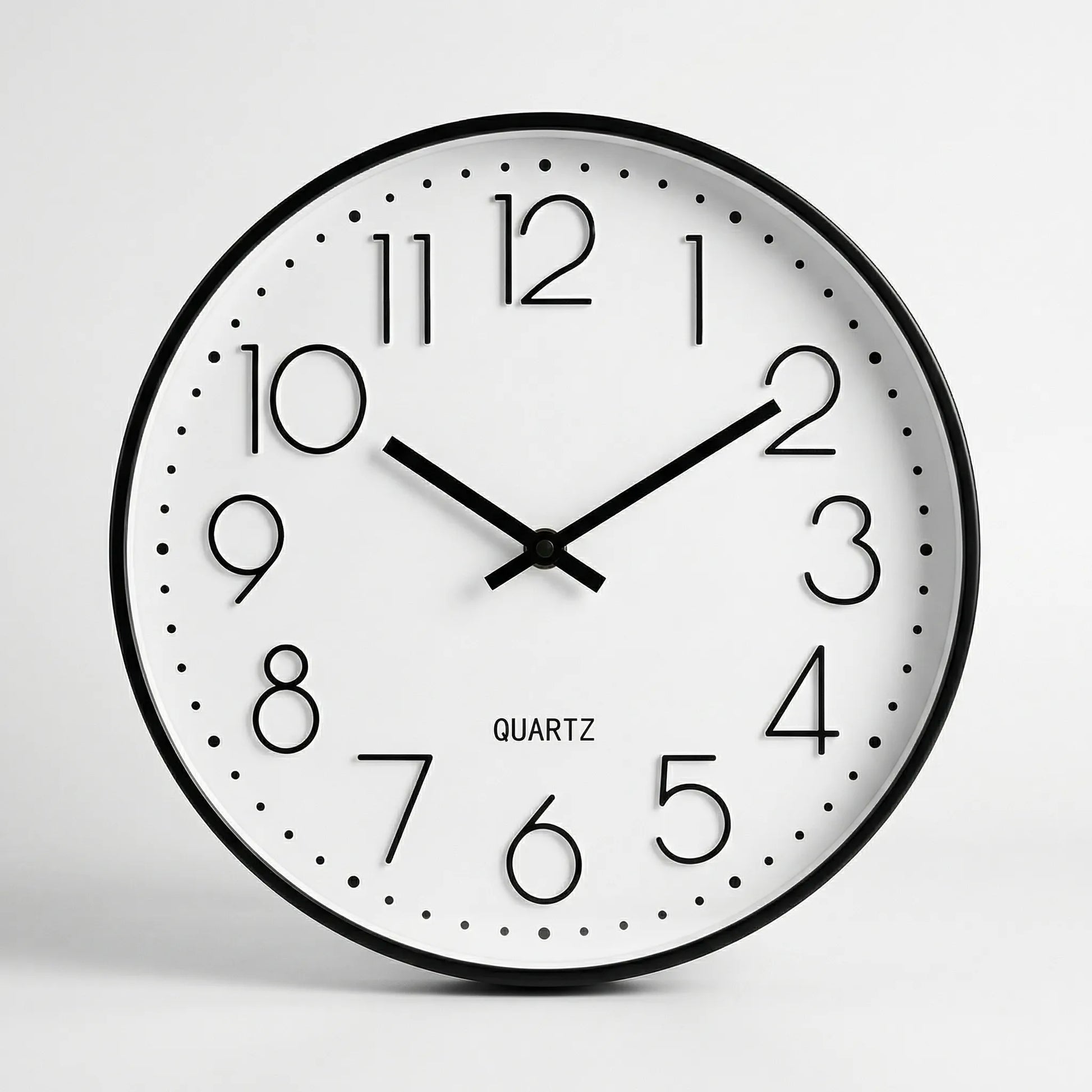 Tymvex - Round Minimalist Quartz Wall Clock- Tracking Time At Home