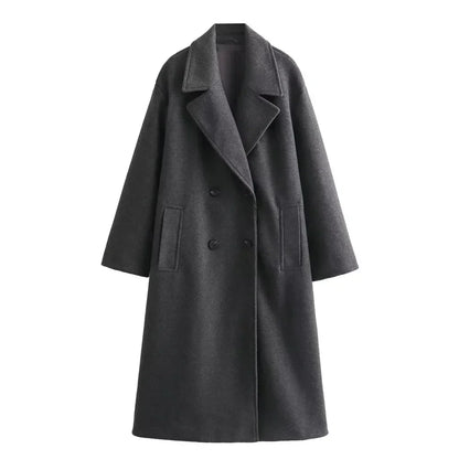 Warmer Wintermantel mit elegantem Design