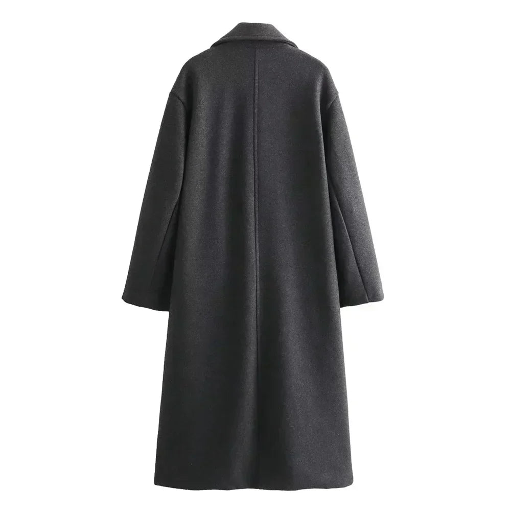 Warmer Wintermantel mit elegantem Design