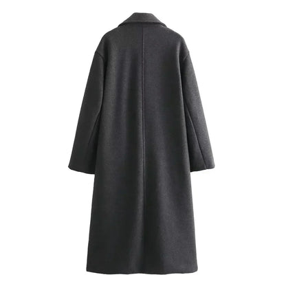 Warmer Wintermantel mit elegantem Design