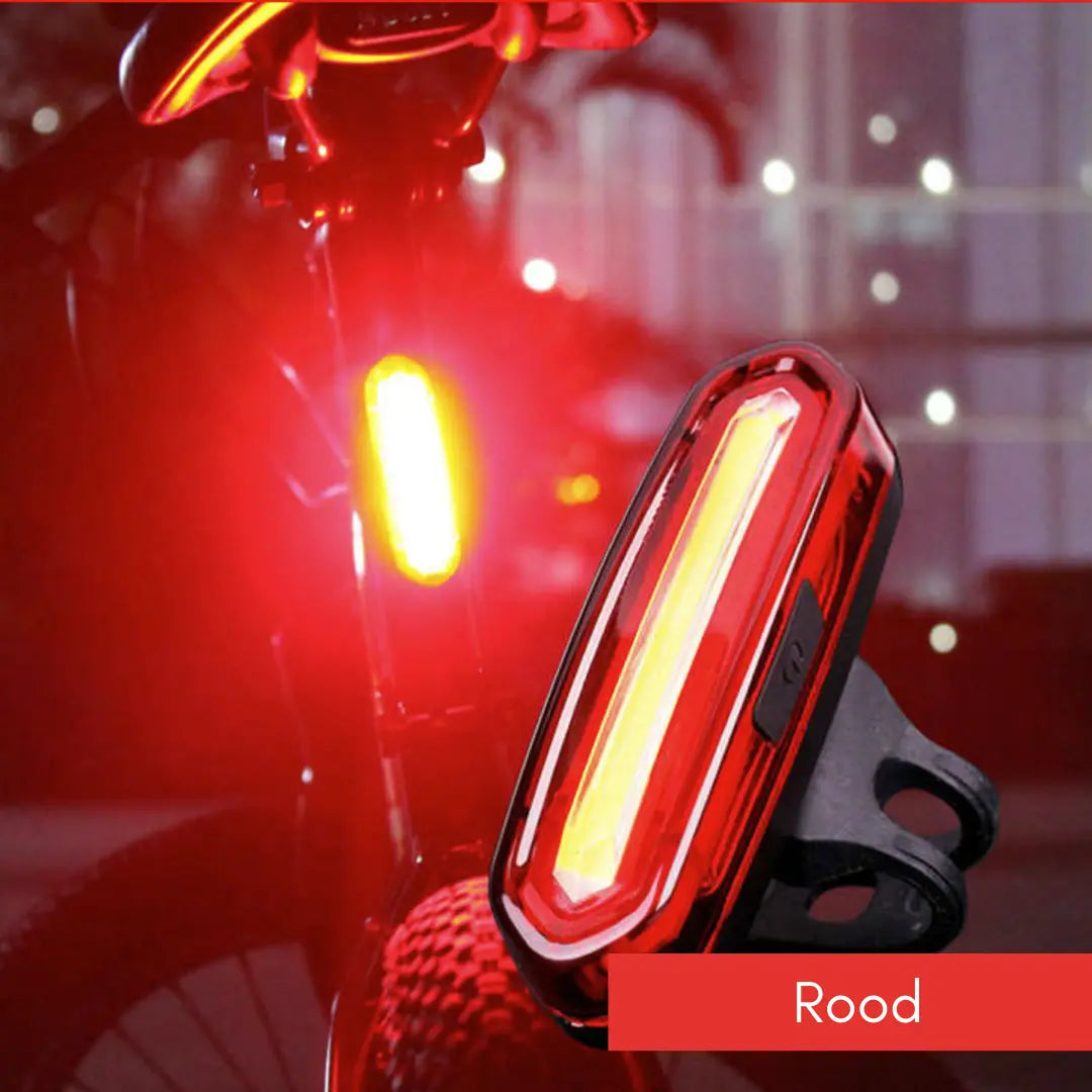 USB-aufladbares Fahrrad-LED-Rücklicht – Weitwinkel-Sichtbarkeit Zorenza