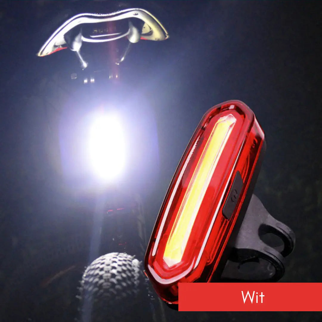 USB-aufladbares Fahrrad-LED-Rücklicht – Weitwinkel-Sichtbarkeit Zorenza