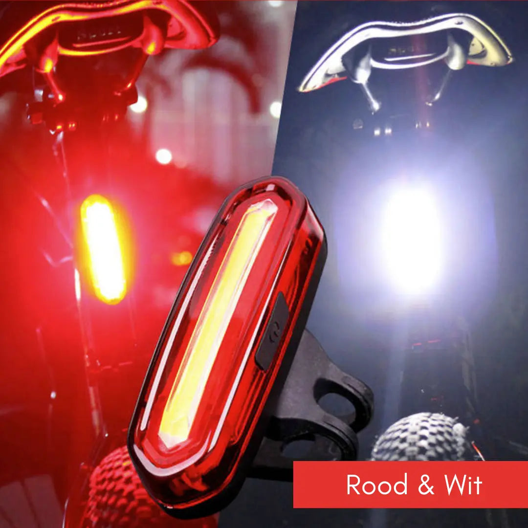 USB-aufladbares Fahrrad-LED-Rücklicht – Weitwinkel-Sichtbarkeit Zorenza