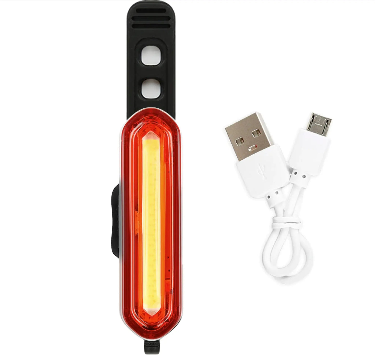 USB-aufladbares Fahrrad-LED-Rücklicht – Weitwinkel-Sichtbarkeit Zorenza