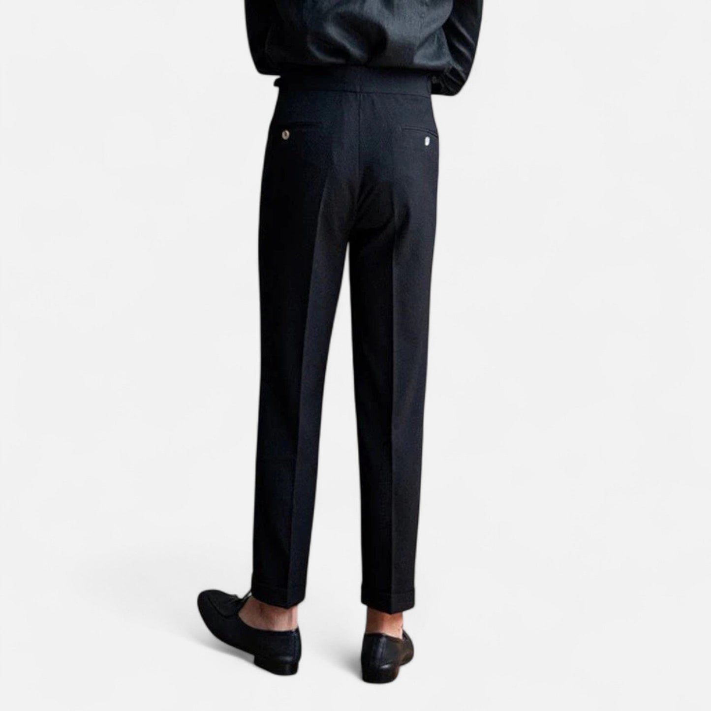 Pantalons taille haute pour hommes