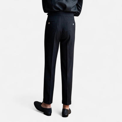 Pantalons taille haute pour hommes