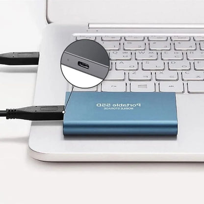 Super Hurtig Bærbar Ekstern SSD – Højkapacitetslagring til Arbejde, Rejser og Daglig Brug