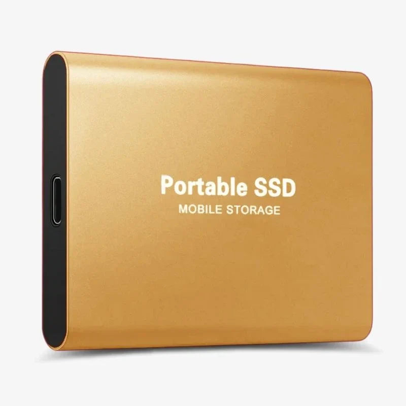 Super Hurtig Bærbar Ekstern SSD – Højkapacitetslagring til Arbejde, Rejser og Daglig Brug