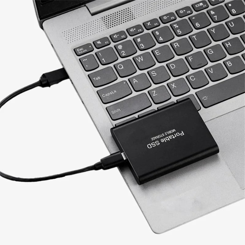 Super Hurtig Bærbar Ekstern SSD – Højkapacitetslagring til Arbejde, Rejser og Daglig Brug