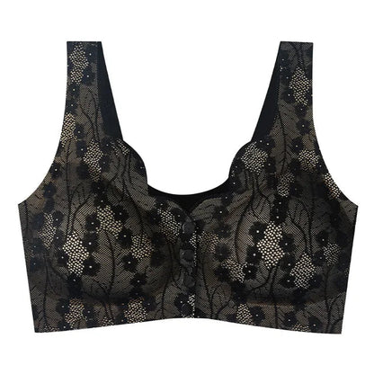 Soutien-gorge sans armature à fermeture frontale – Confort sans couture