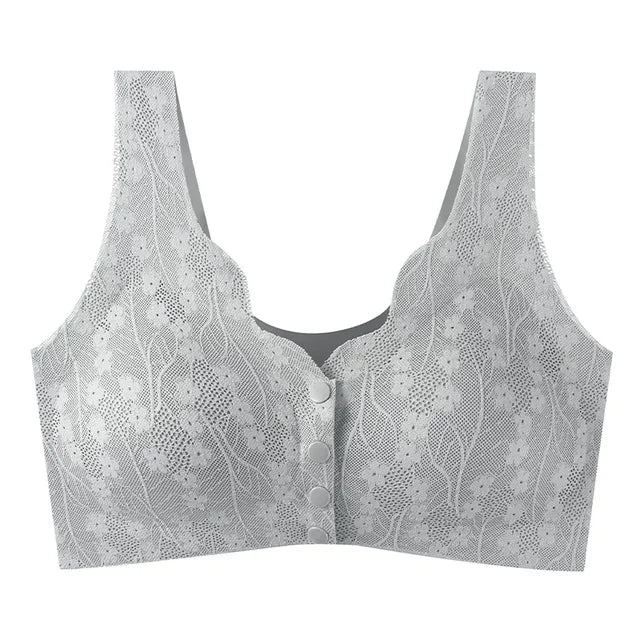 Soutien-gorge sans armature à fermeture frontale – Confort sans couture